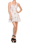 Mouse Splatter Skater Dress - POPRAGEOUS
 - 1
