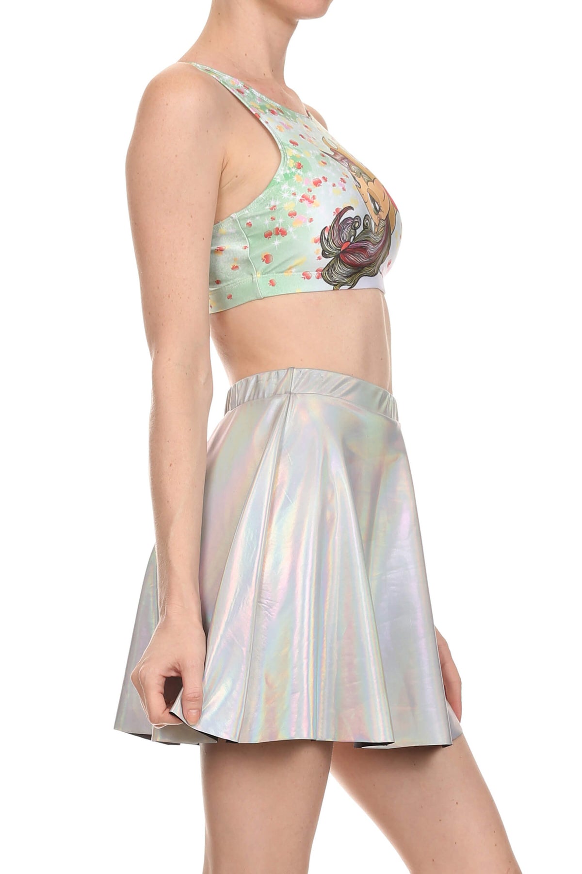 My Little Pony: Applejack Sporty Crop Top - POPRAGEOUS
 - 2