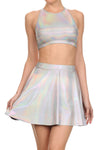 Unicorn Blood Sporty Crop Top - POPRAGEOUS
 - 1