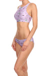 90's Sporty Crop Top - Lavender - POPRAGEOUS
 - 2