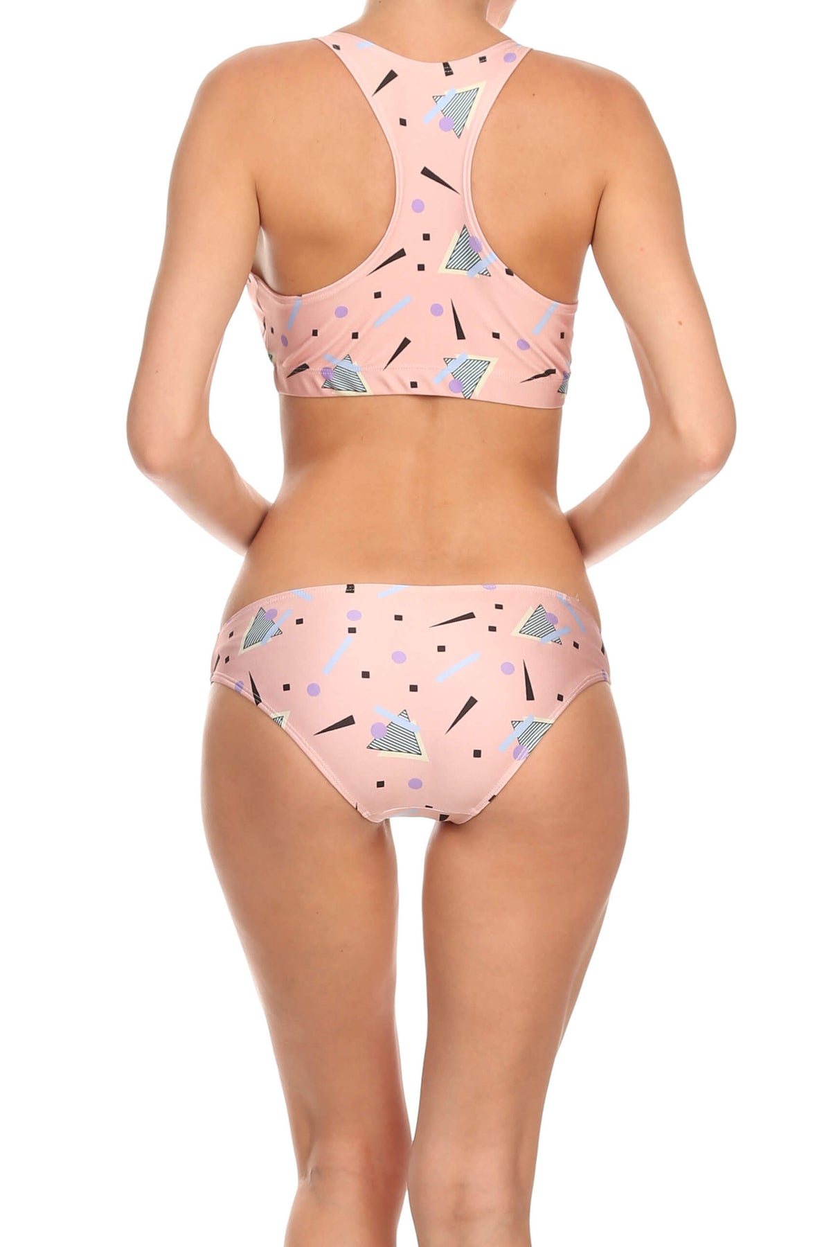 90's Sporty Crop Top - Peach - POPRAGEOUS
 - 4