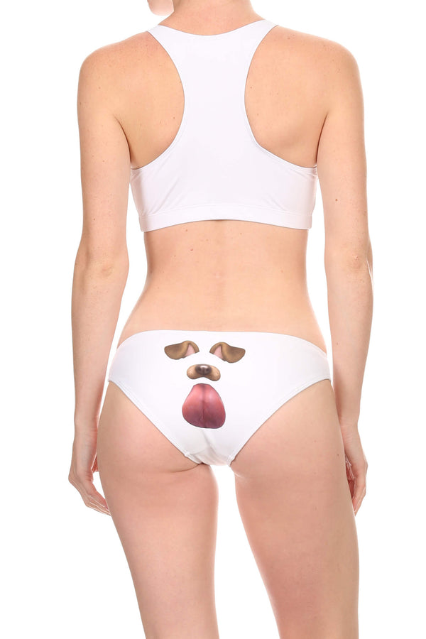 Snap Pup Full Bikini Bottom - OG - POPRAGEOUS
 - 1