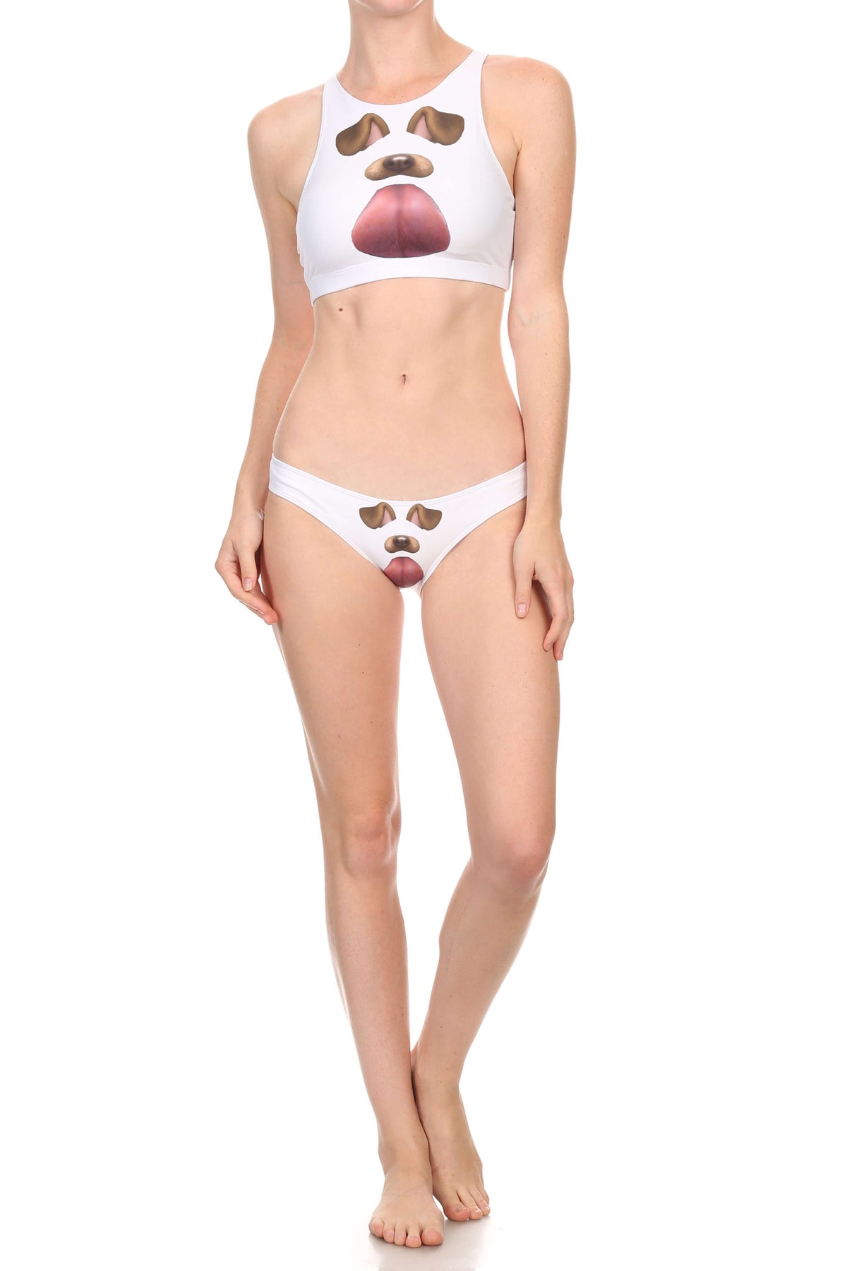 Snap Pup Sporty Crop Top - OG - POPRAGEOUS
 - 3