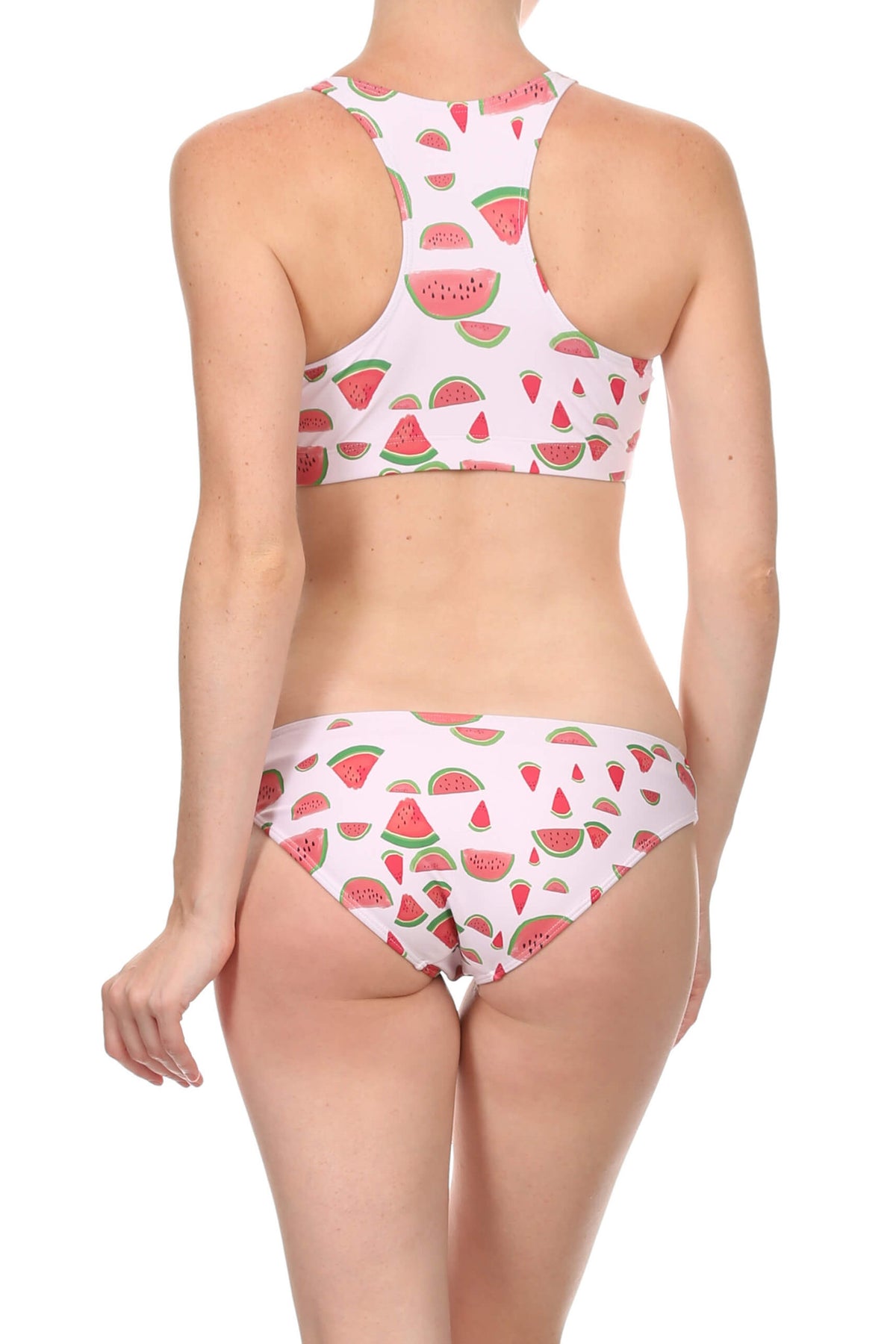 Watermelon Sporty Crop Top - POPRAGEOUS
 - 2