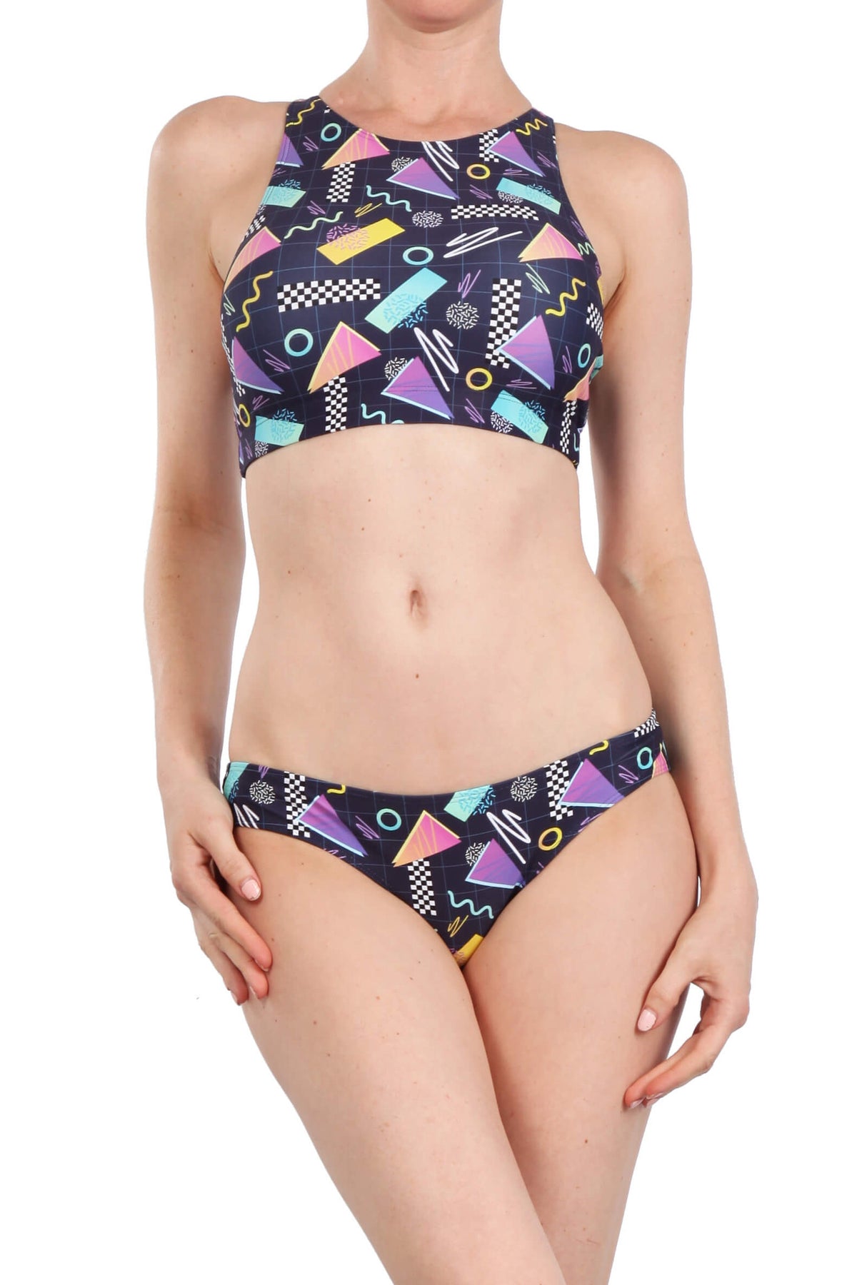 Zack Attack Sporty Crop Top - POPRAGEOUS
 - 1