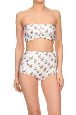 Cactus Two-Piece Swim - POPRAGEOUS
 - 1
