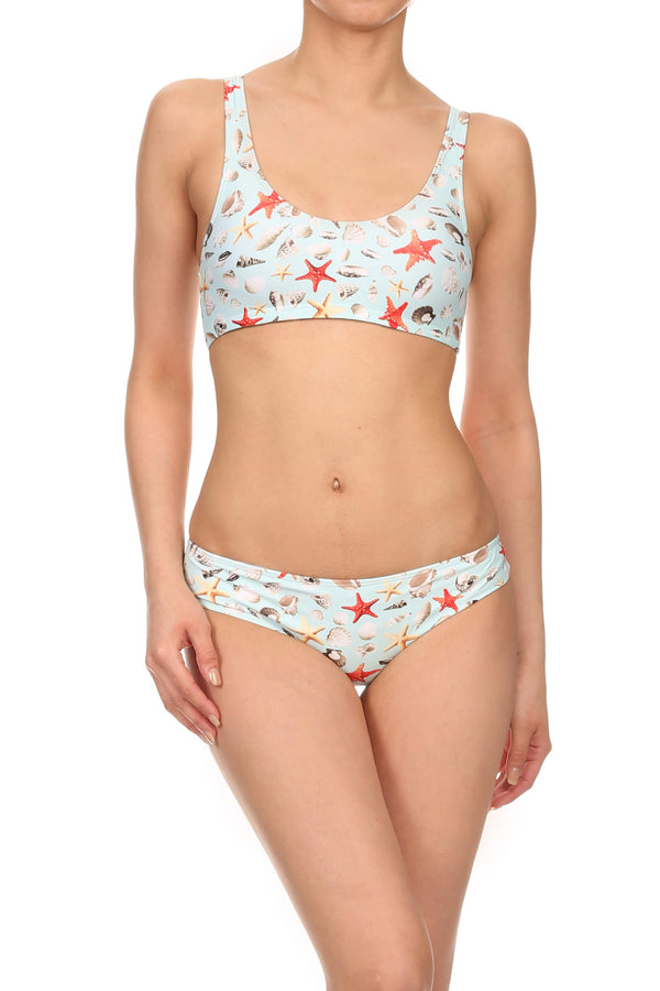 Seashell Swim Top - POPRAGEOUS
 - 1