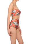 Orange Wallflower Two-Piece Swim - POPRAGEOUS
 - 2