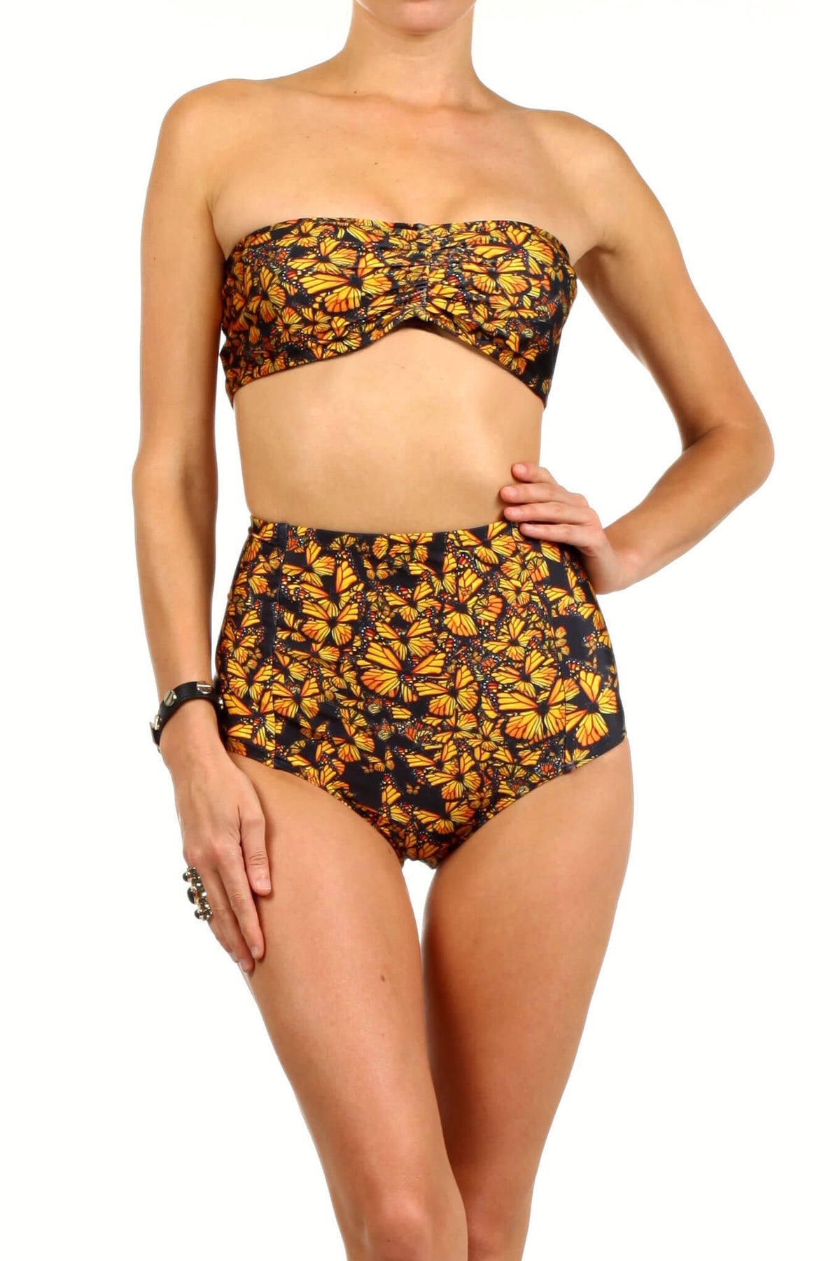 Attack of the Monarchs Two-Piece Swim - POPRAGEOUS
 - 1