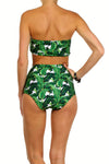 Banana Leaf Two-Piece Swim - POPRAGEOUS
 - 5