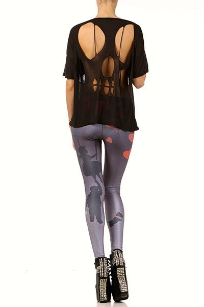 Girl Saves Boy Leggings - POPRAGEOUS
 - 4