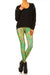 Klimt Flower Leggings - XXS