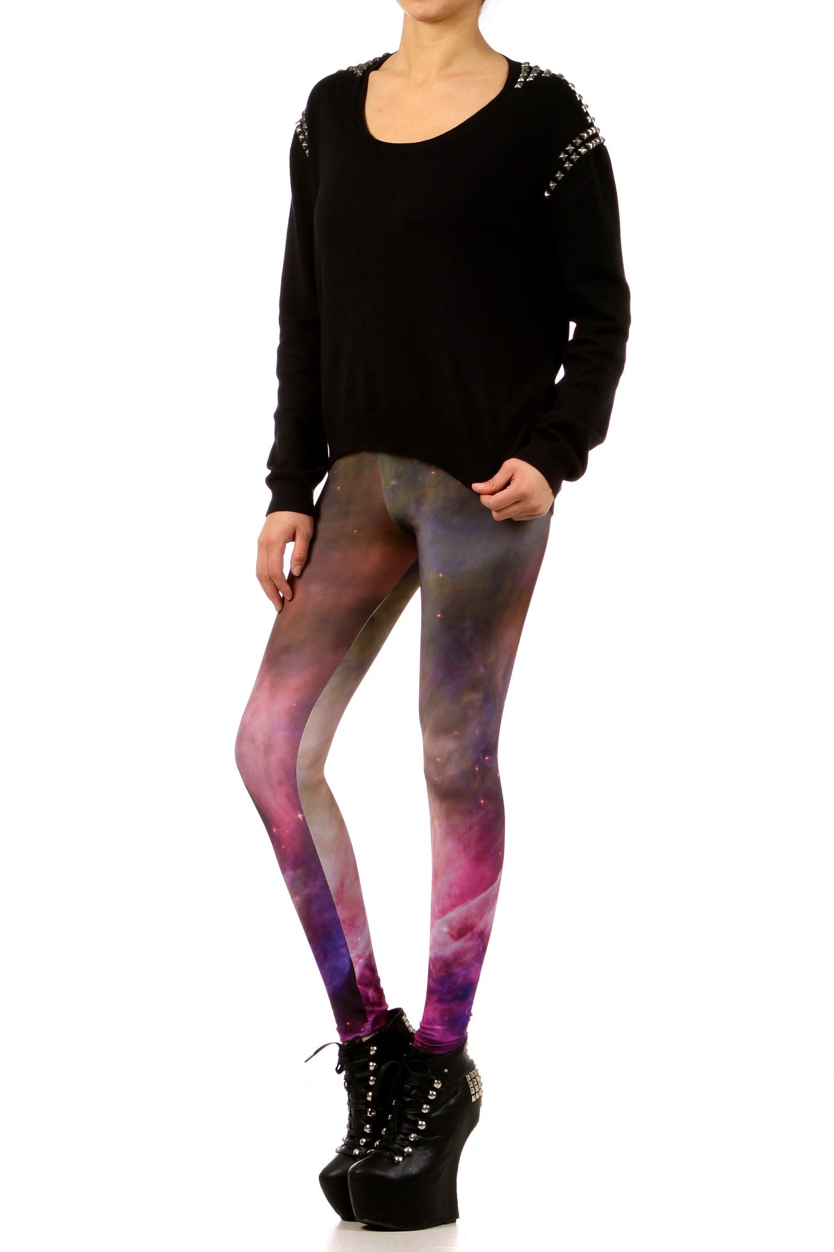 Purple Haze Leggings - POPRAGEOUS
 - 2