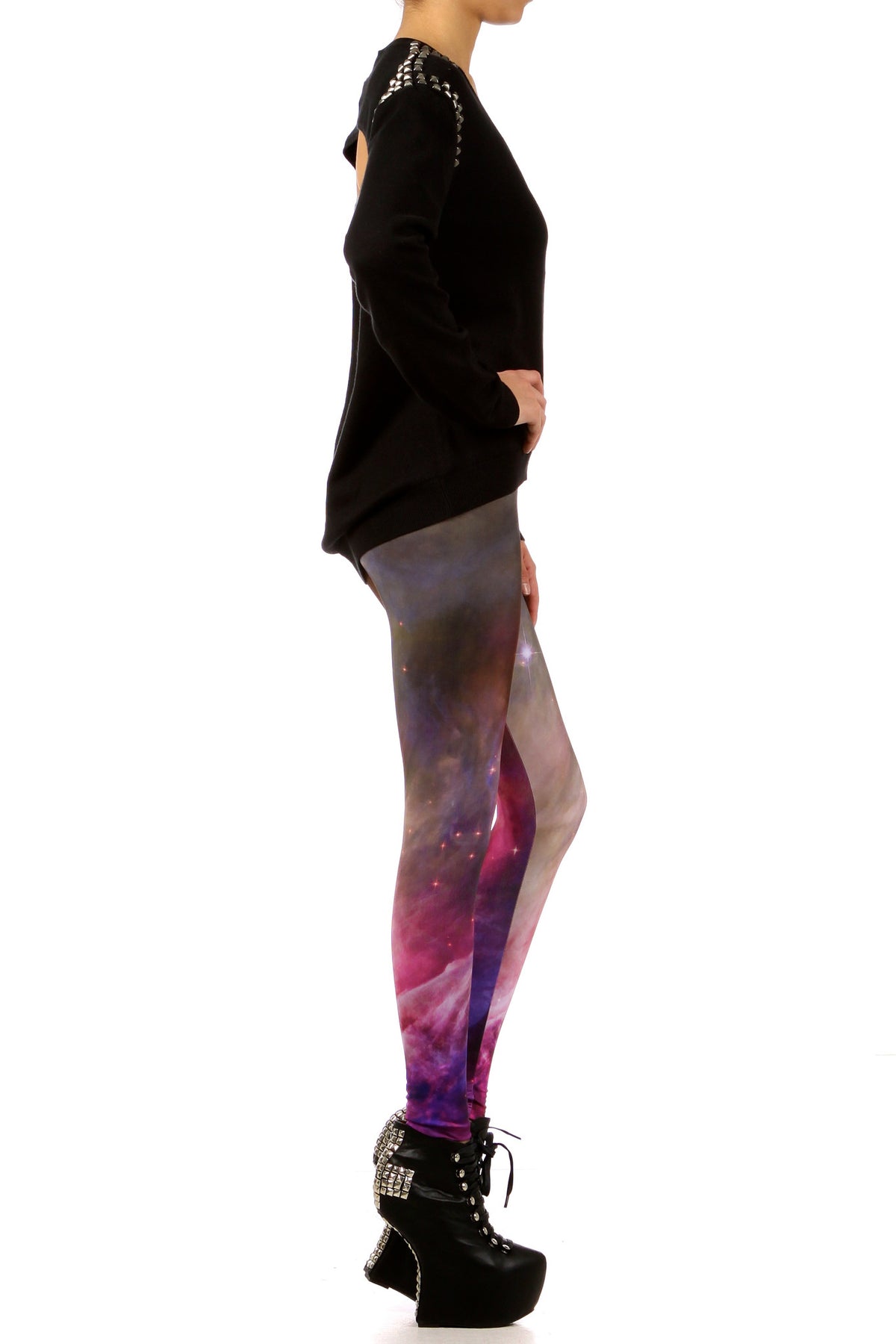 Purple Haze Leggings - POPRAGEOUS
 - 3