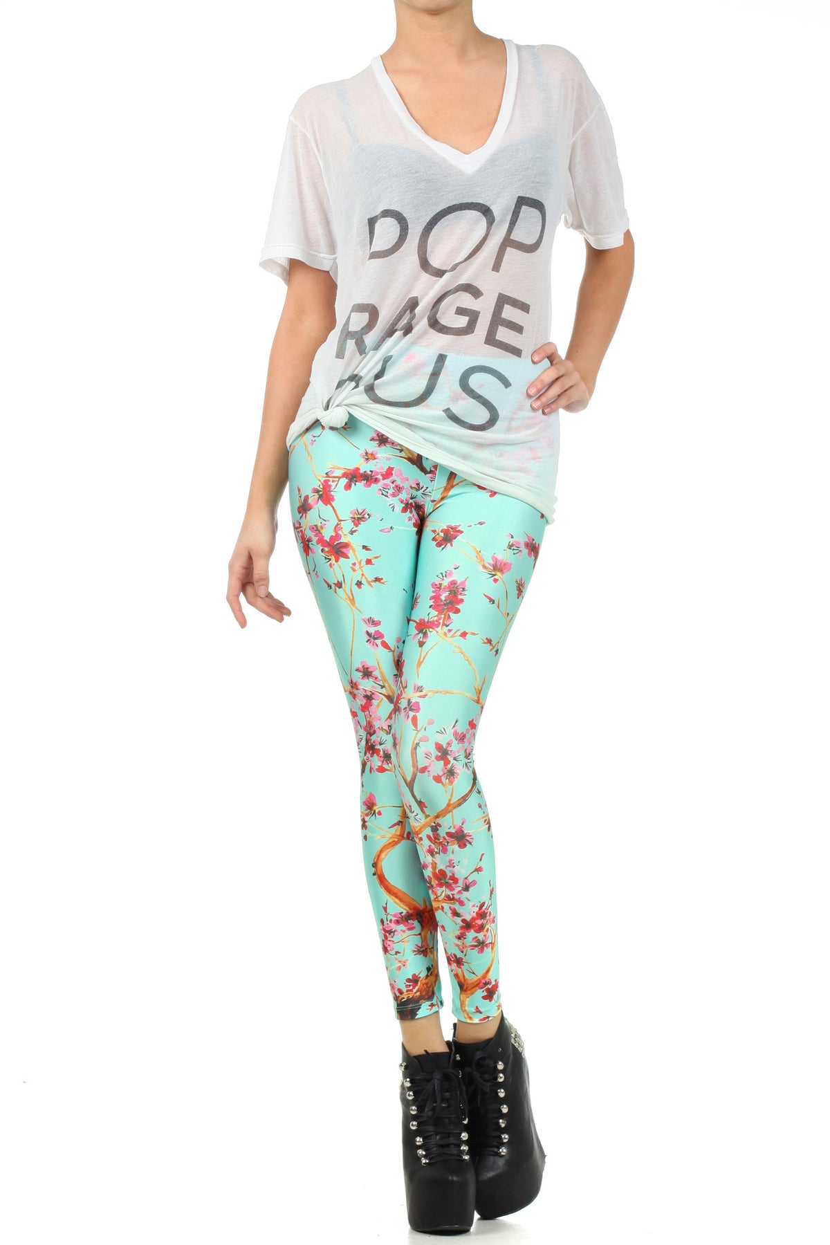 AZ Iced Tea Leggings - POPRAGEOUS
 - 1