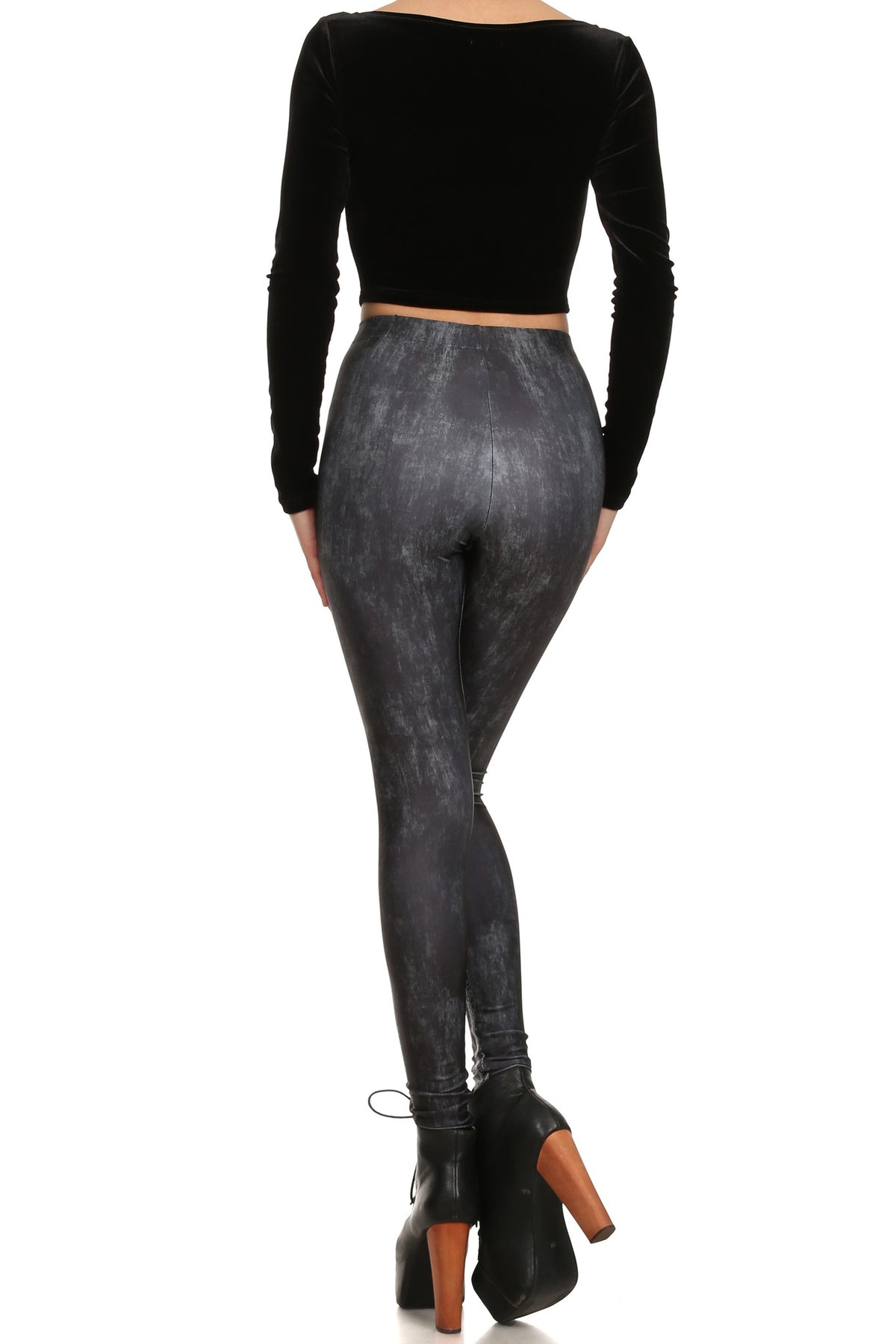 Black Craft Cult Ram Priest Leggings - POPRAGEOUS
 - 4