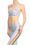 Rainbow Surf Aurora Bra - Stone