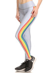 Rainbow Surf Dream Leggings - Stone