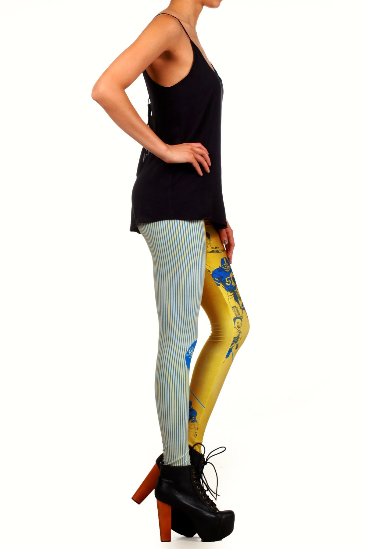 Retro Folder Leggings - POPRAGEOUS
 - 3