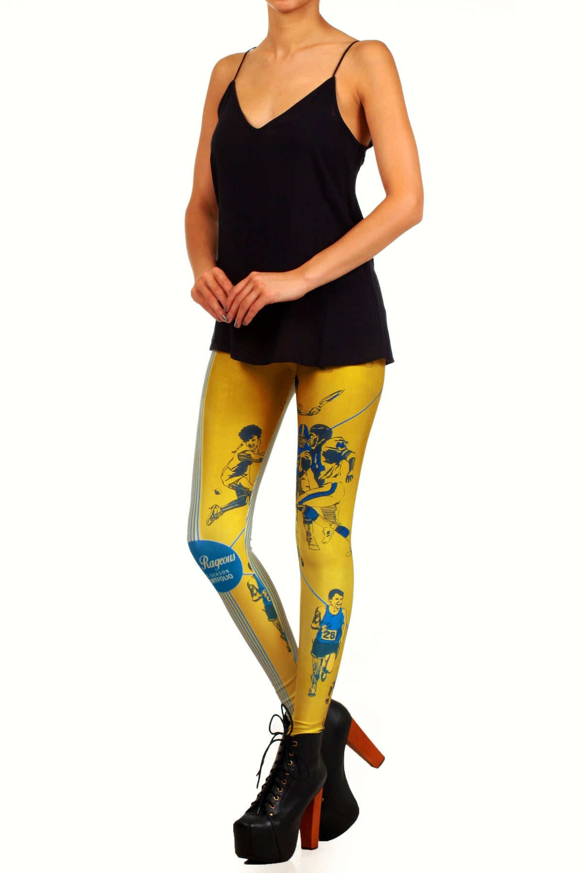 Retro Folder Leggings - POPRAGEOUS
 - 2