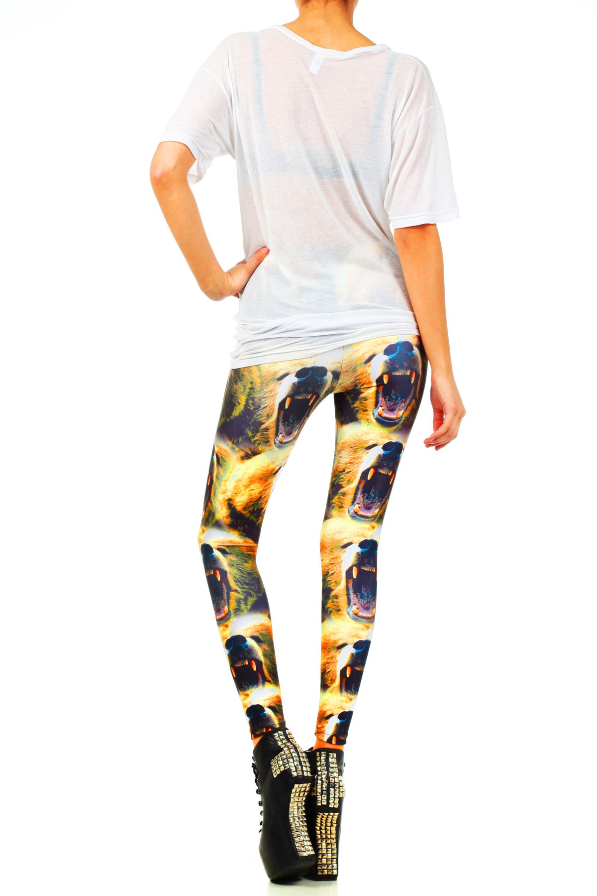 Cali Roar Leggings - POPRAGEOUS
 - 3