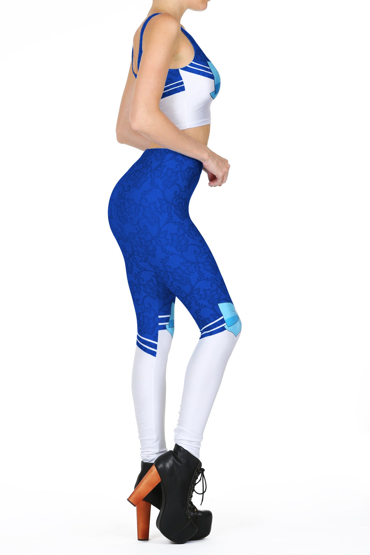 Sailor Mercury 2.0 Leggings - POPRAGEOUS
 - 3