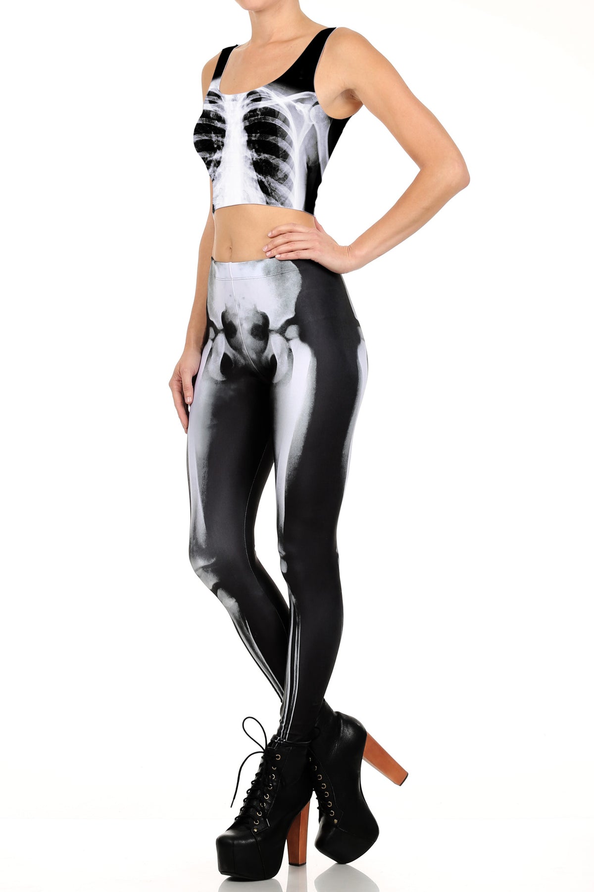 Skeleton Leggings - POPRAGEOUS
 - 2