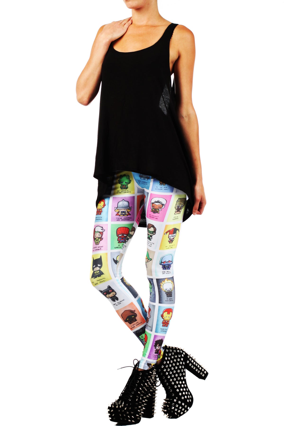 JSalvador: Super Emo Leggings - POPRAGEOUS
 - 2