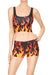 Flame Crop Top