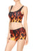 Flame Crop Top