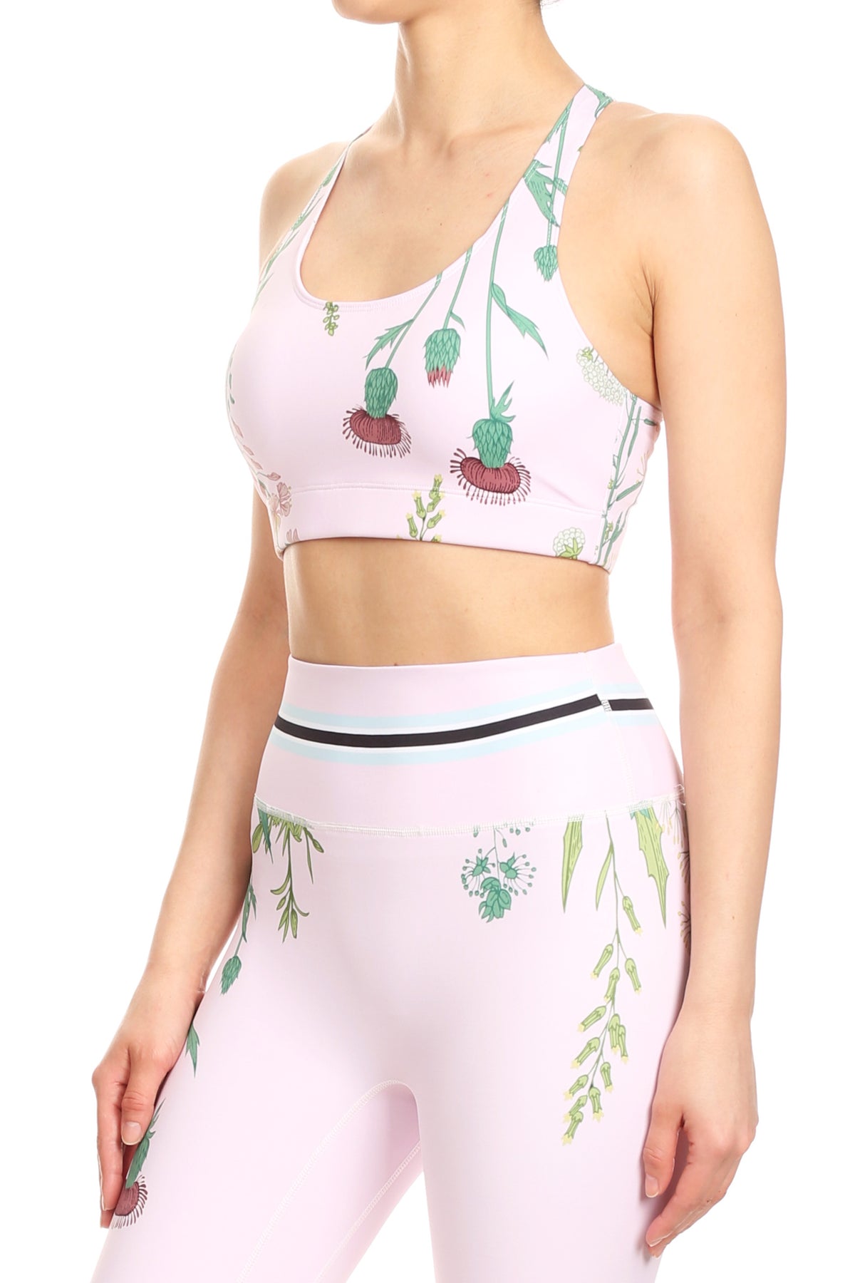 Botanical Bae Pink Aurora Bra