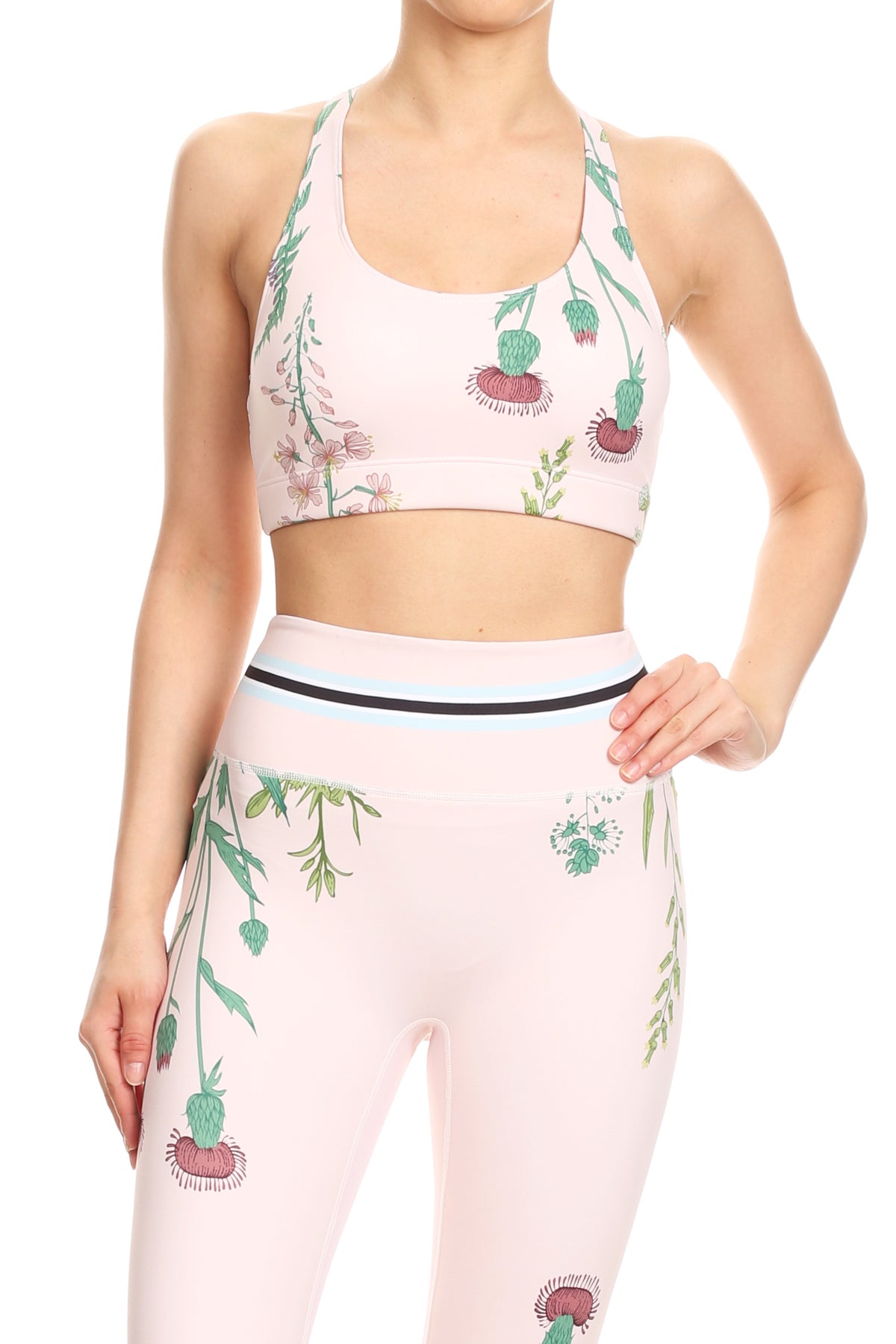 Botanical Bae Peach Aurora Bra