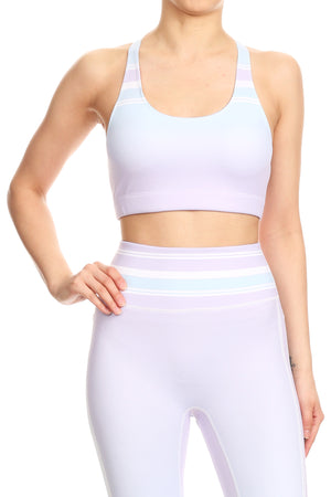 Fonda Fade Purple Aurora Bra