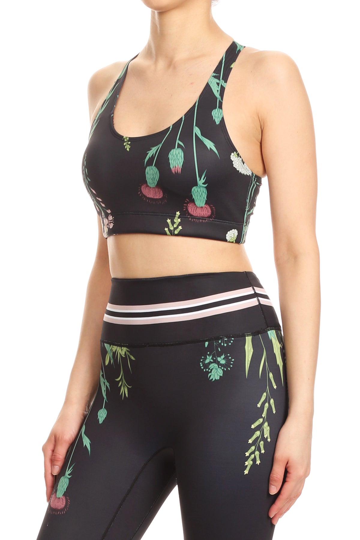 Botanical Bae Black Aurora Bra