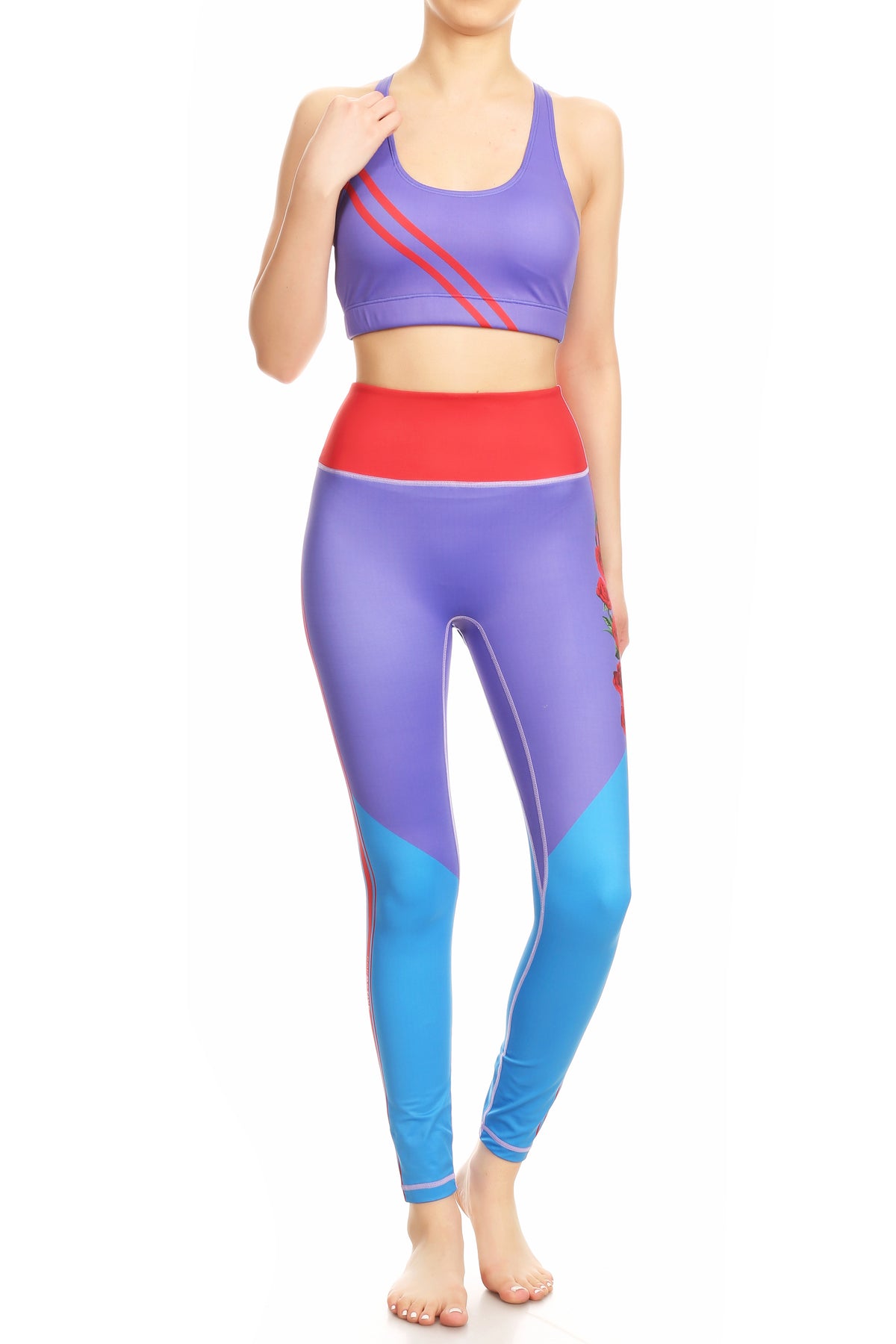 Pick Up Lines Red/Purple Aurora Bra