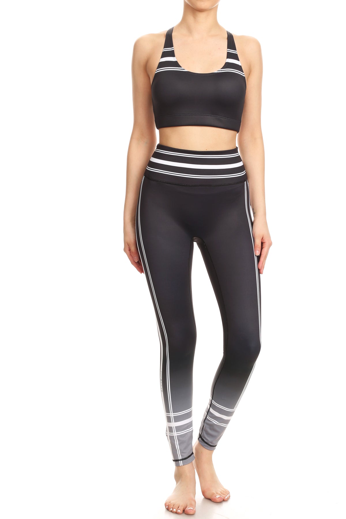 Fonda Fade Black Aurora Bra