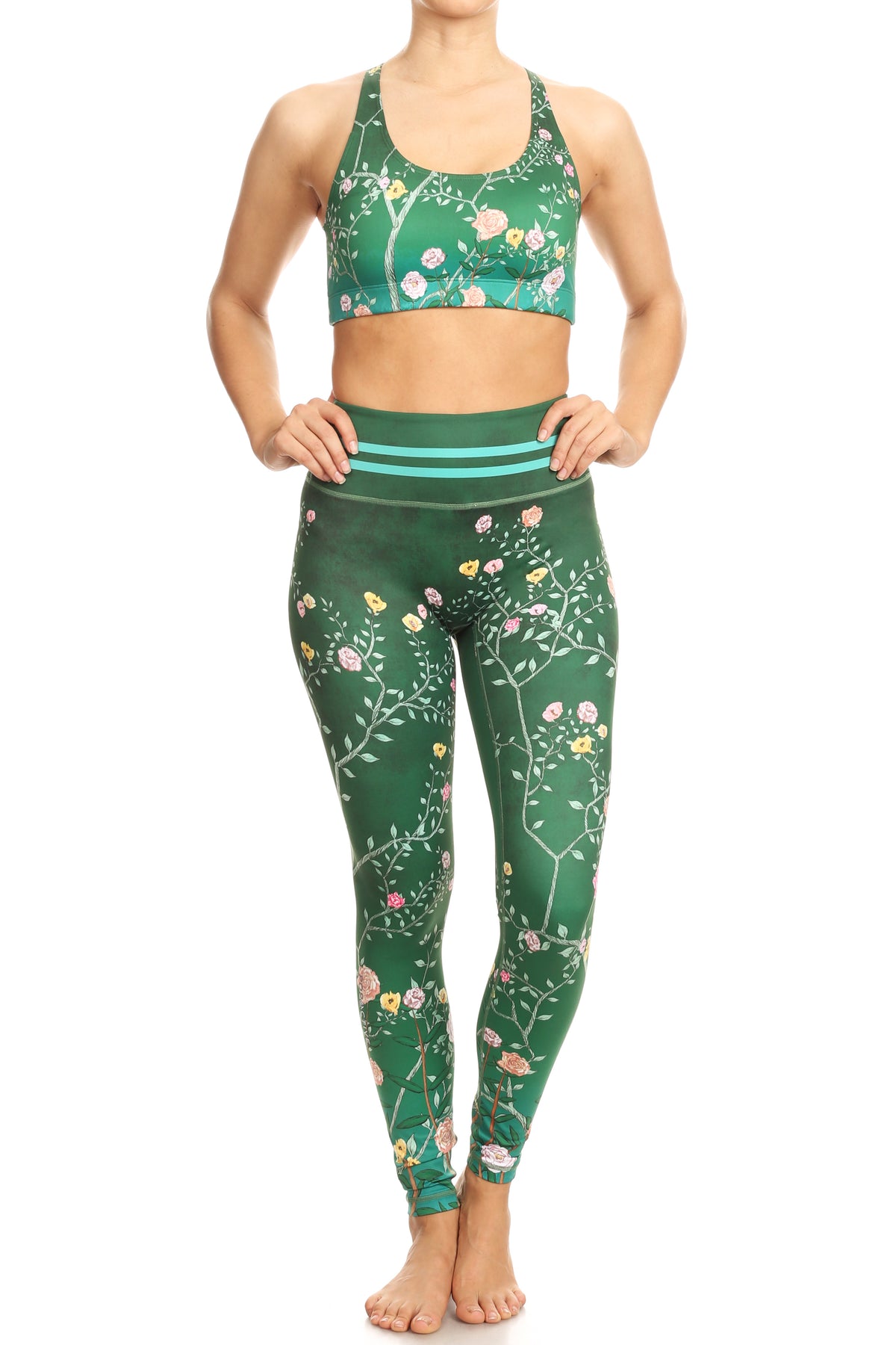 Briar Rose Green Aurora Bra
