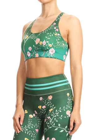 Briar Rose Green Aurora Bra