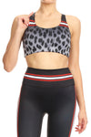 Snow Leopard Fade Aurora Bra