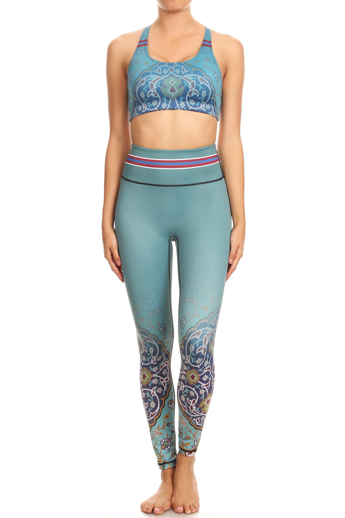 Turquoise Tiles Aurora Bra