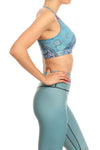 Turquoise Tiles Aurora Bra
