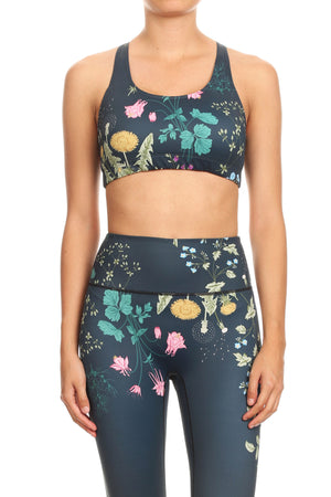 Midnight Bloom Aurora Bra