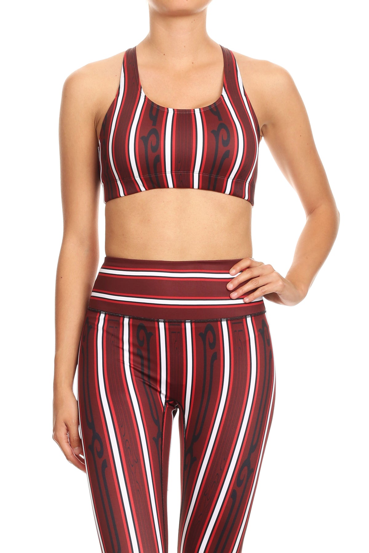 Avant-Garde Burgundy Aurora Bra