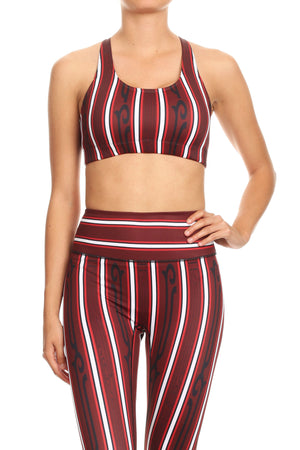 Avant-Garde Burgundy Aurora Bra