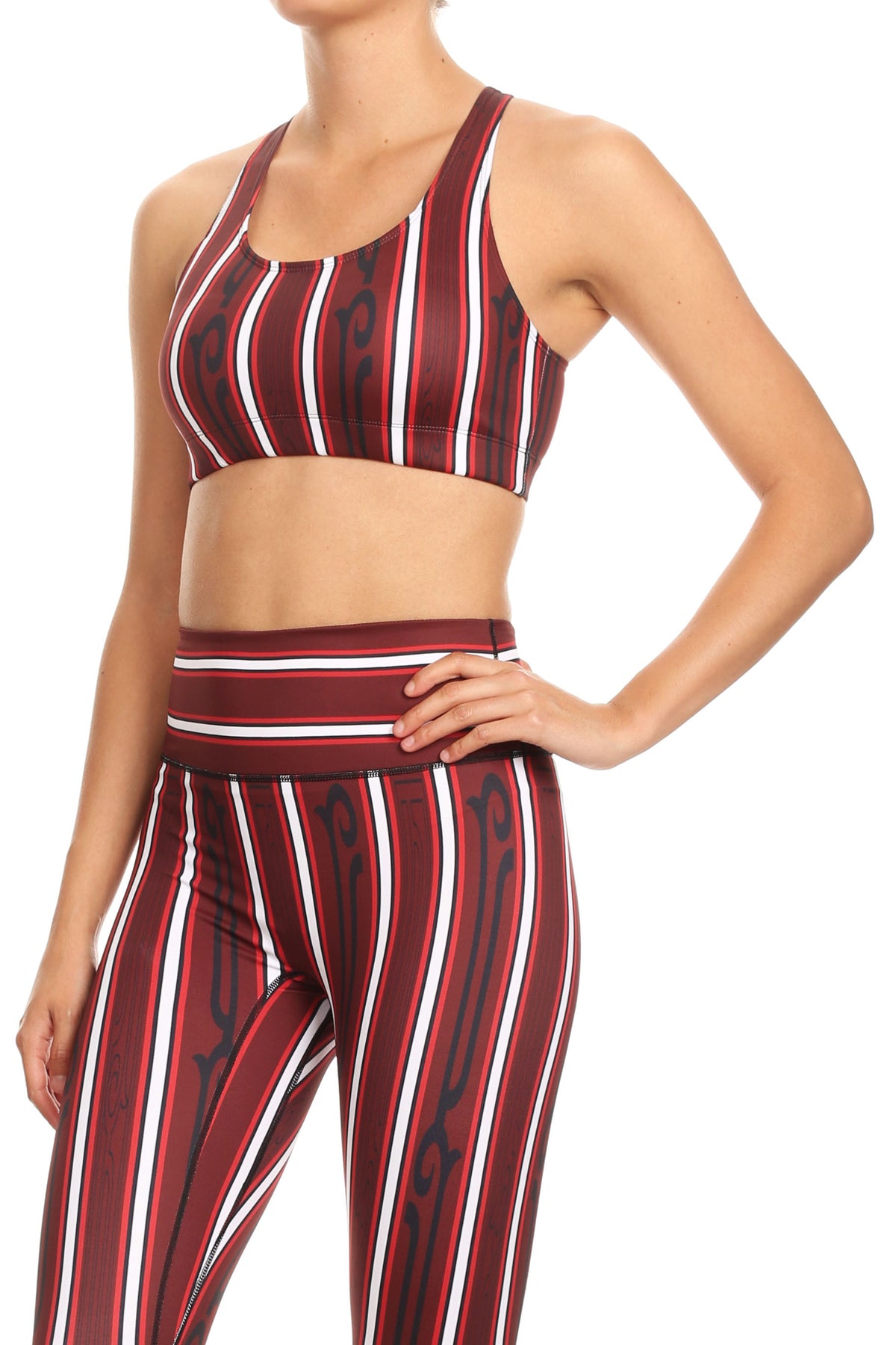 Avant-Garde Burgundy Aurora Bra