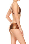 Molten Copper Harness Bikini Top