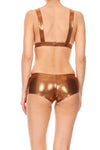 Molten Copper Harness Bikini Top