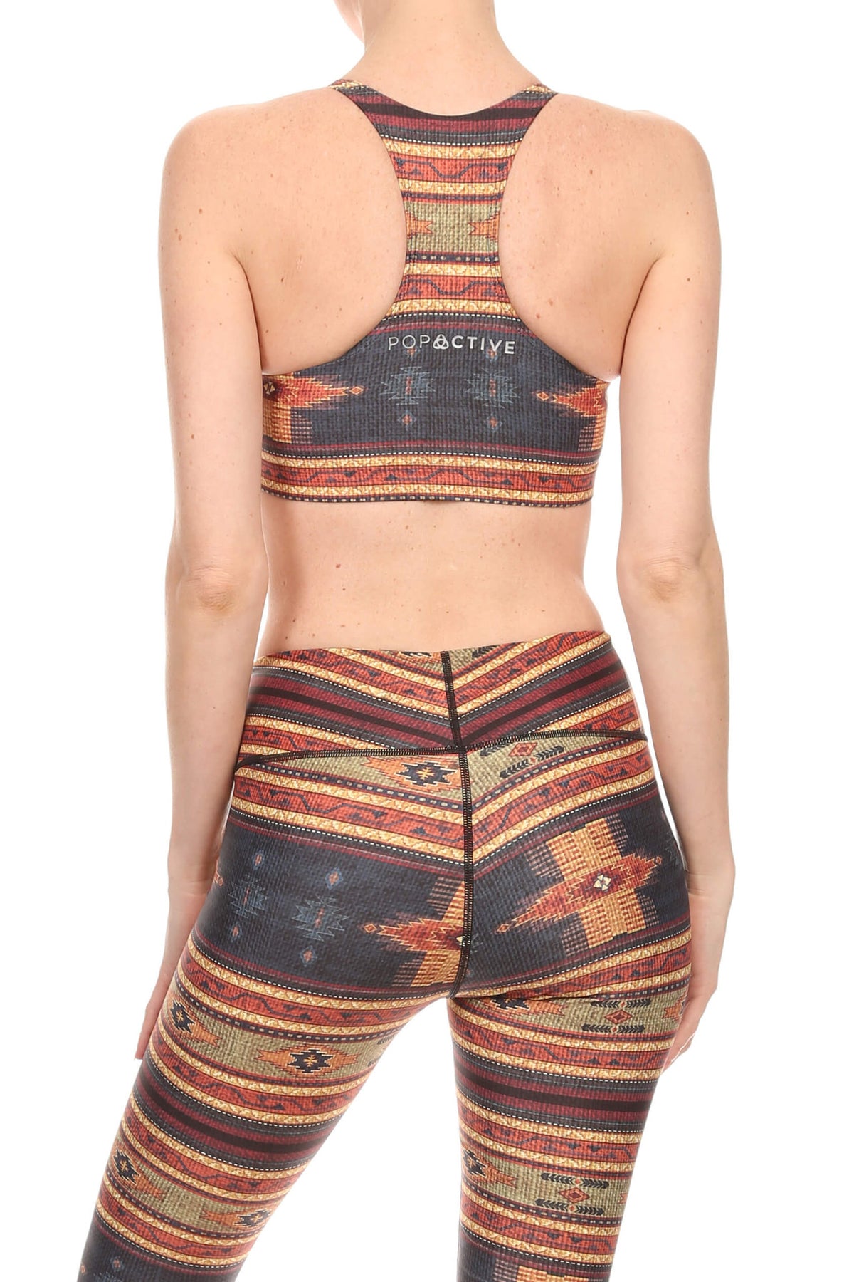 Fall Mexican Blanket Aurora Bra - POPRAGEOUS
 - 3
