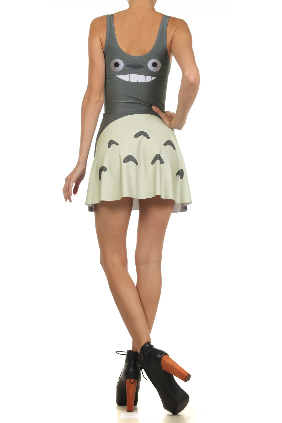 Totoro Skater Dress - POPRAGEOUS
 - 4