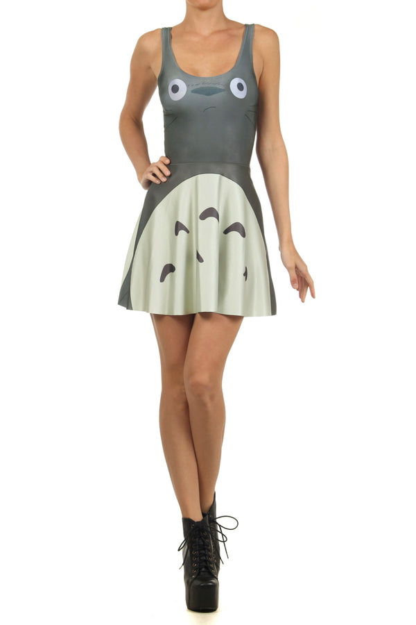 Totoro Skater Dress - POPRAGEOUS
 - 1